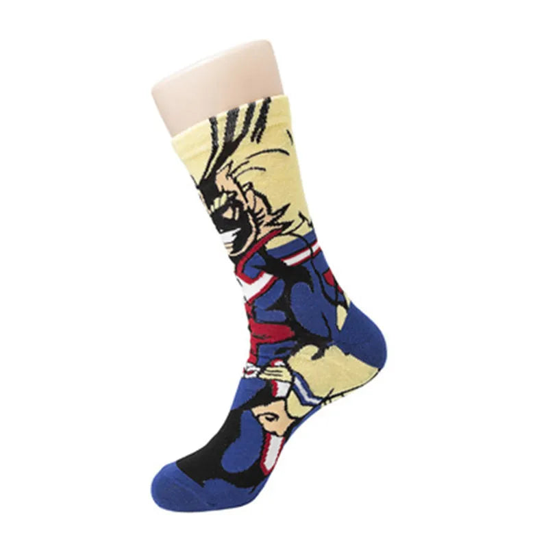 Anime My Hero Academia Cosplay Character Crew Socks men's and women's socks cotton socks adult socks