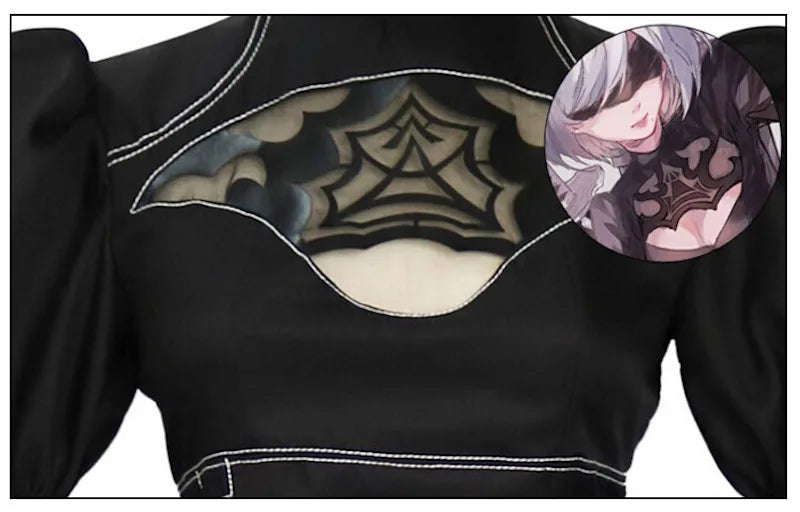 Nier Automata Cosplay Costume Yorha 2B sexy Outfit Games Suit Women Role Play Costumes Girls Halloween Party Fancy Dress