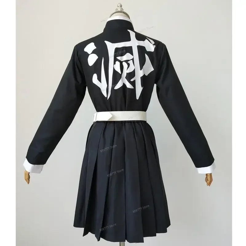 Tsuyuri Kanao Costume Adult Child Anime Demon Slayer Kimetsu No Yaiba Tsuyuri Kanao Cosplay Costume Uniform Women Kimono Haori