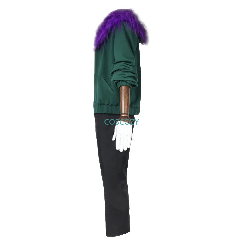 Anime Boku No Hero Academia Overhaul Chisaki Kai Cosplay Costume My Hero Academia Men Women Green Uniform Jacket Wig