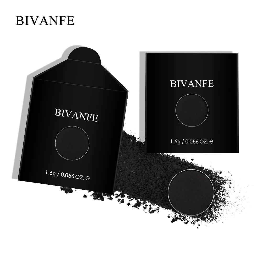 Bivanfe Eye Shadw Cosmetics Makeup Single Black Waterproof Matte Eyeshadow | Macchar Cosplay Catalogue 