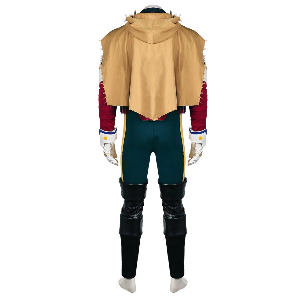 Midoriya Izuku Cosplay Fantasia Anime My Hero Cosplay Academia Costume Disguise for Adult Men Jumpsuit Clothes Halloween Suit